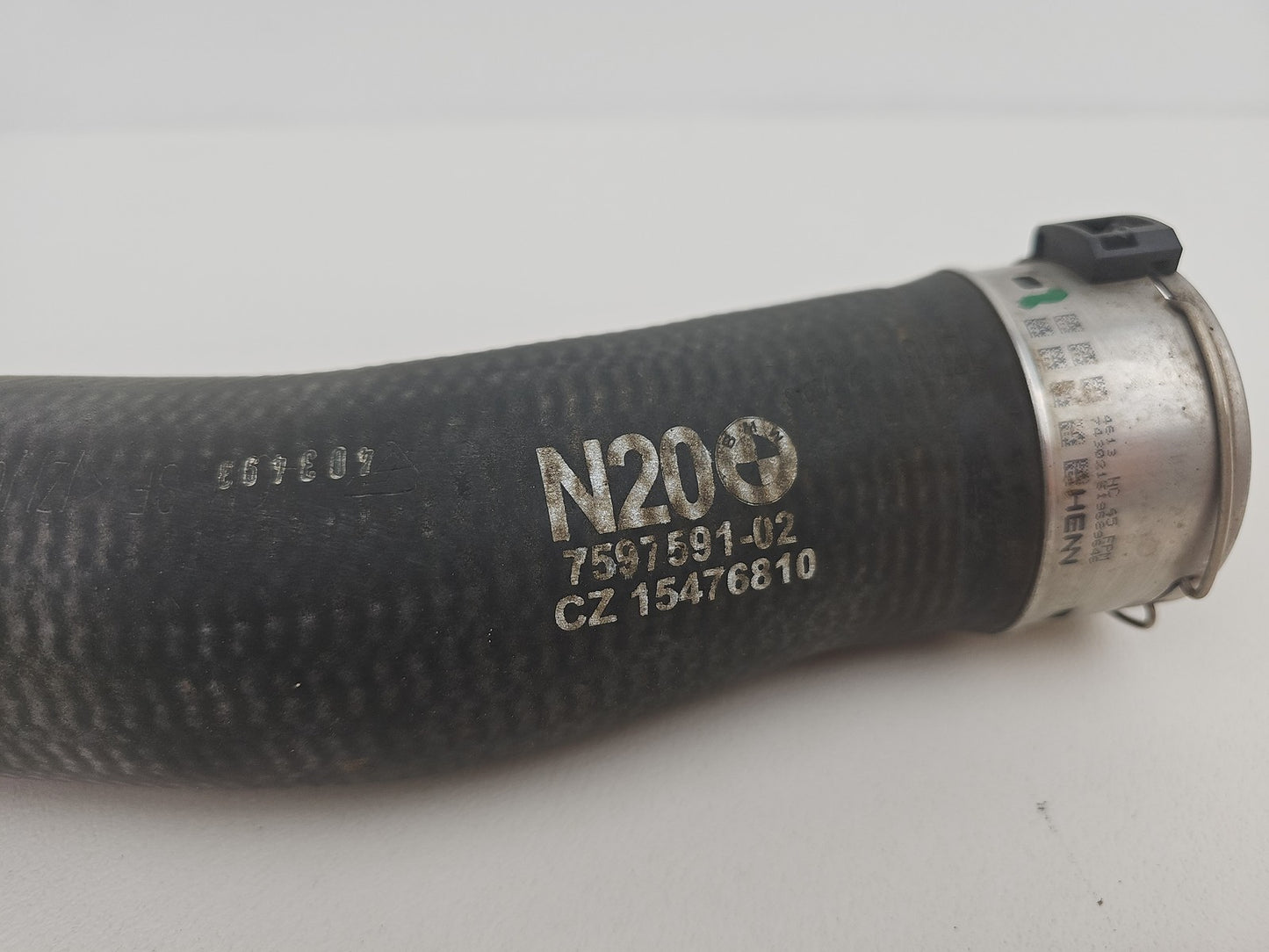 BMW 3/4 SERIES F30 F32 2.0 PETROL INTERCOOLER HOSE PIPE 7597591