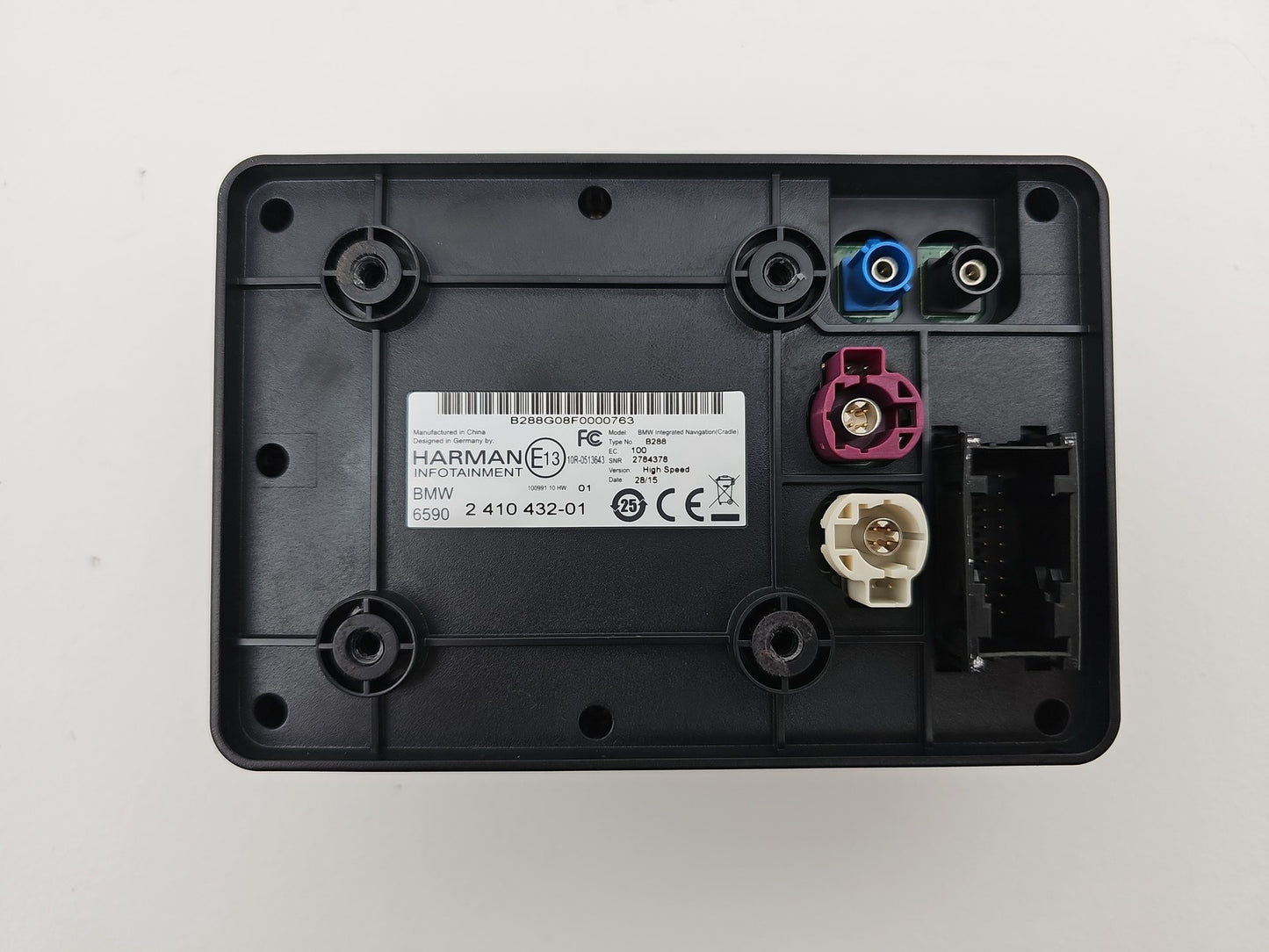 BMW 2410432 Integrated Navigation Cradle F20 F30 Computer Navigation