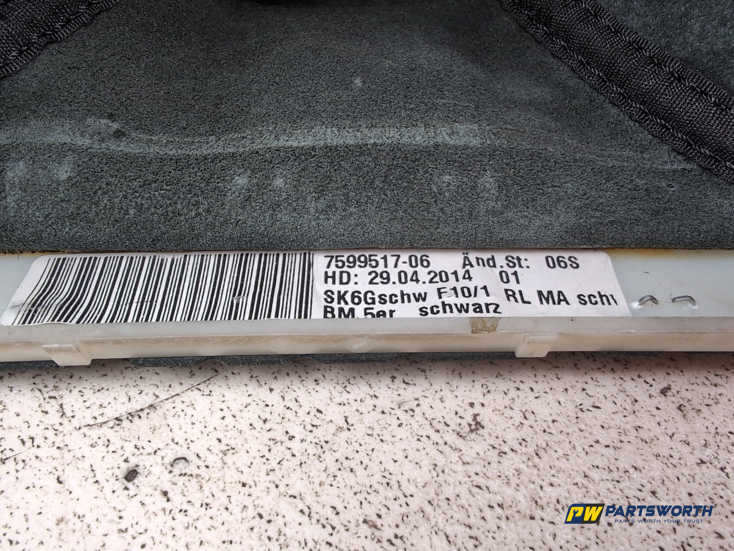 Bmw 520d Se Gear Lever Gaiter And Knob 2013-2015 - photo 8