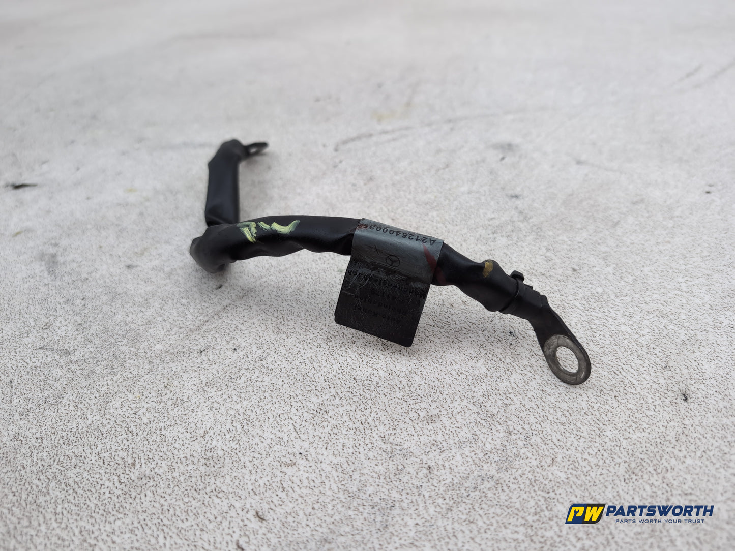 Mercedes-Benz E220 E-Class W212 Negative Battery Terminal Wire A2125400035 - photo 8