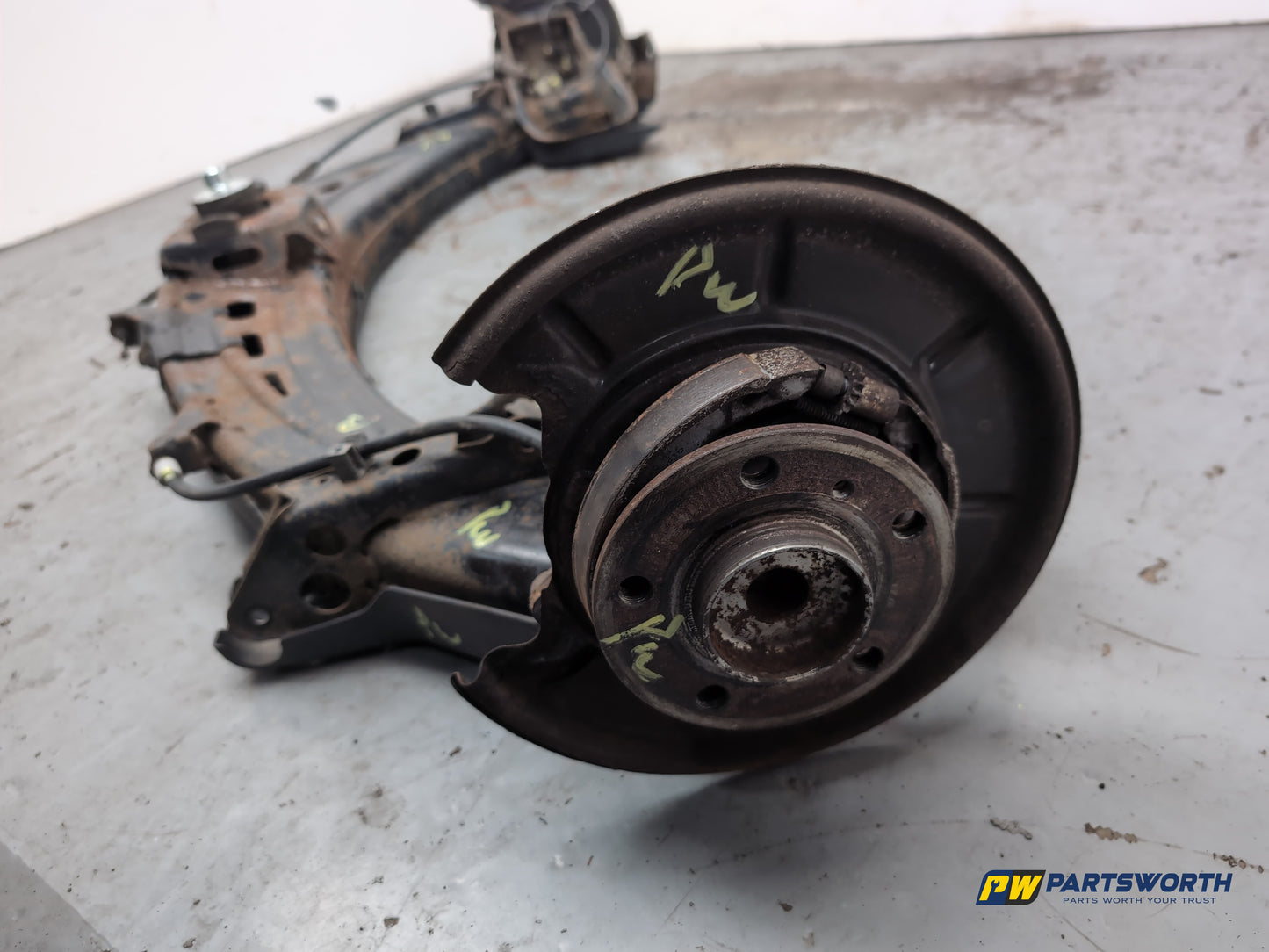 Axle Assembly Rear 8