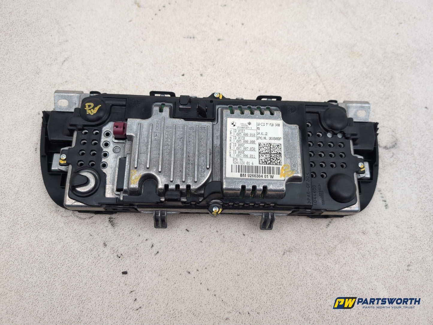 Bmw Saloon 520d Se Auto F10 F11 Multi Function Display Unit 9266384 2010-2017 - photo 8