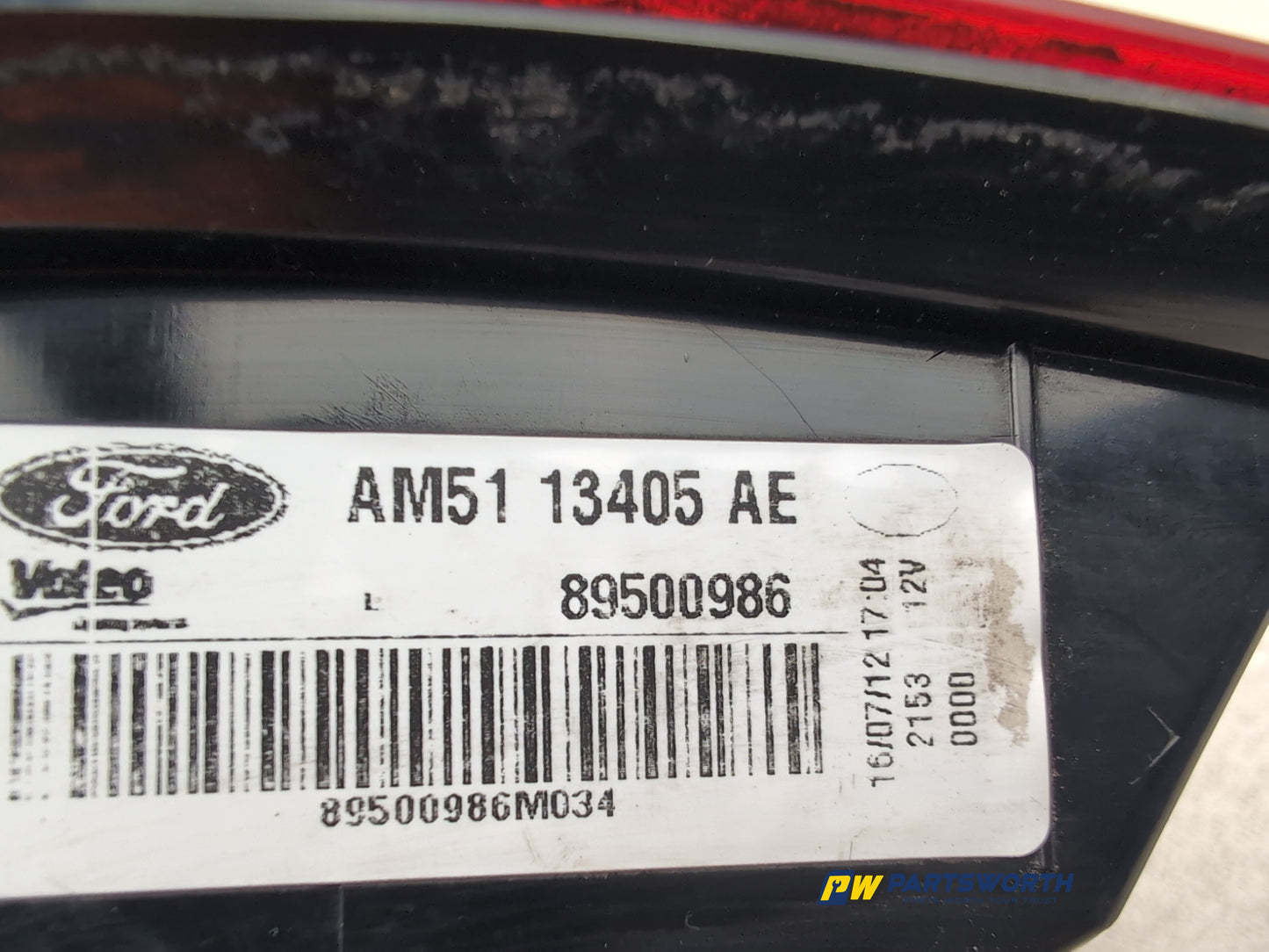 Lamp Assembly Rear LH 7