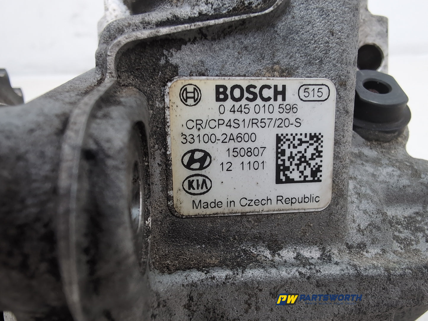 High pressure fuel pump 12