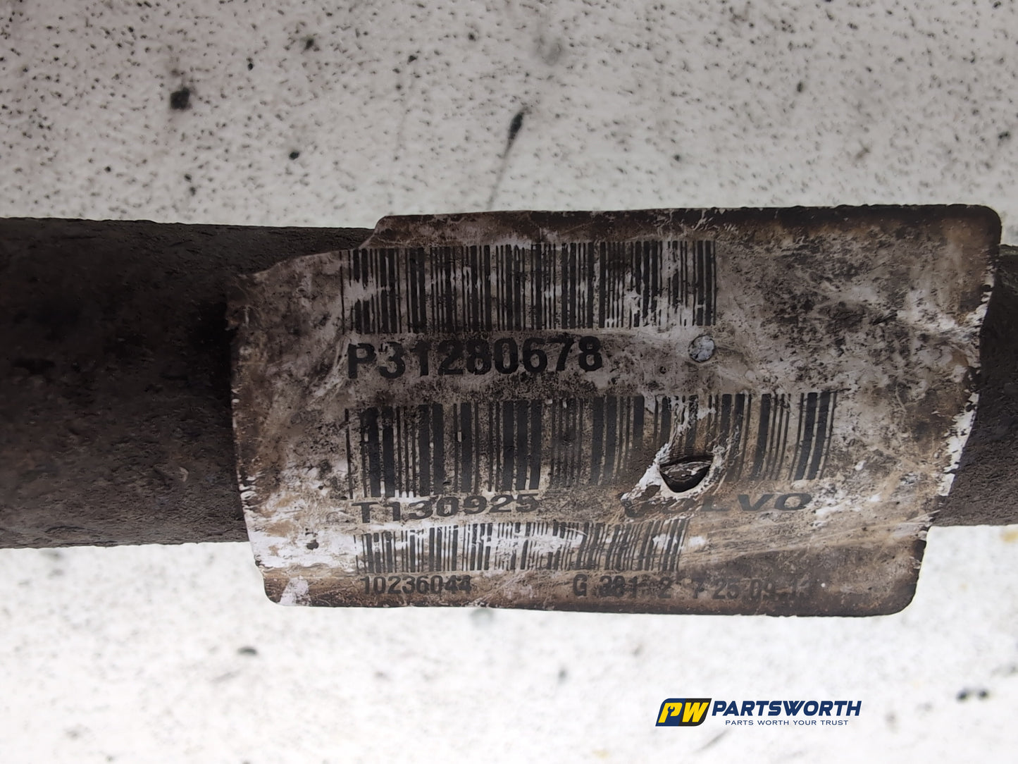 Driveshaft Front RH 16