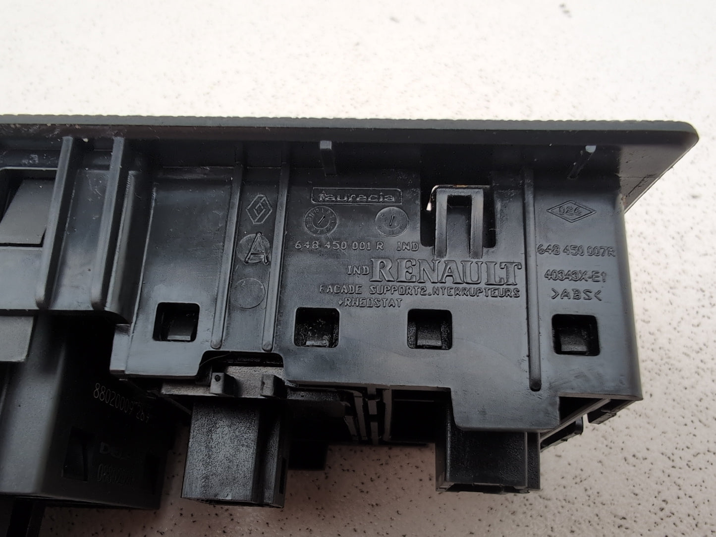 Renault Megane Expression Vvt 110 Switch Headlamp 648450001r 2008-2015 - photo 7