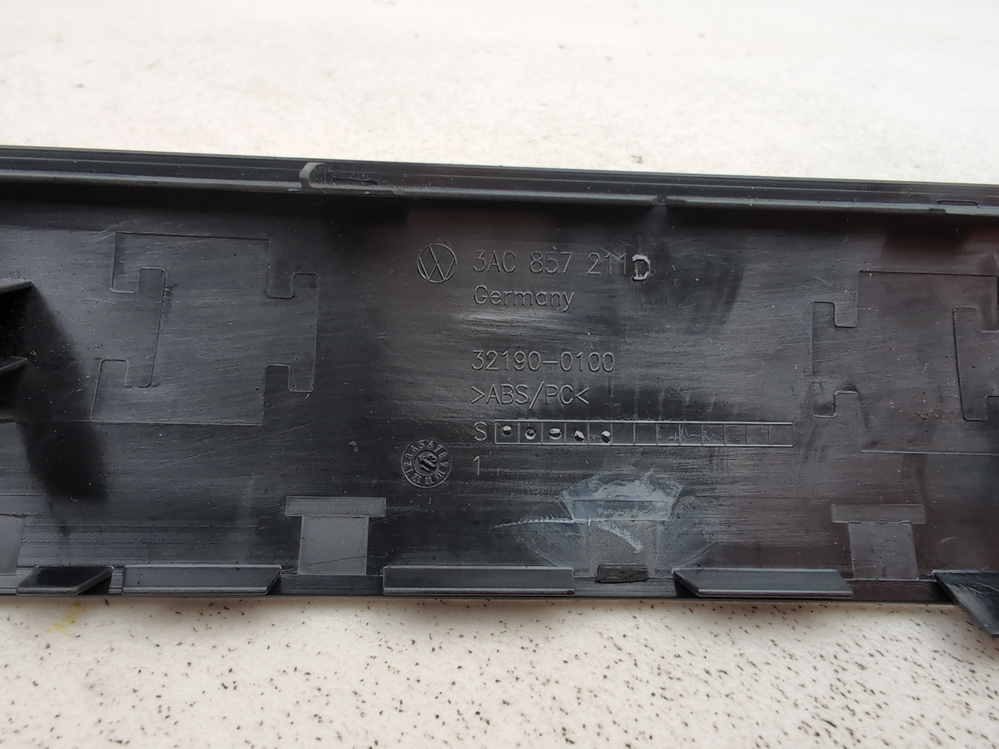 Volkswagen Passat Highline Tdi Blue Tech Dashboard Trims 3ac857211d 2010-2014 - photo 7