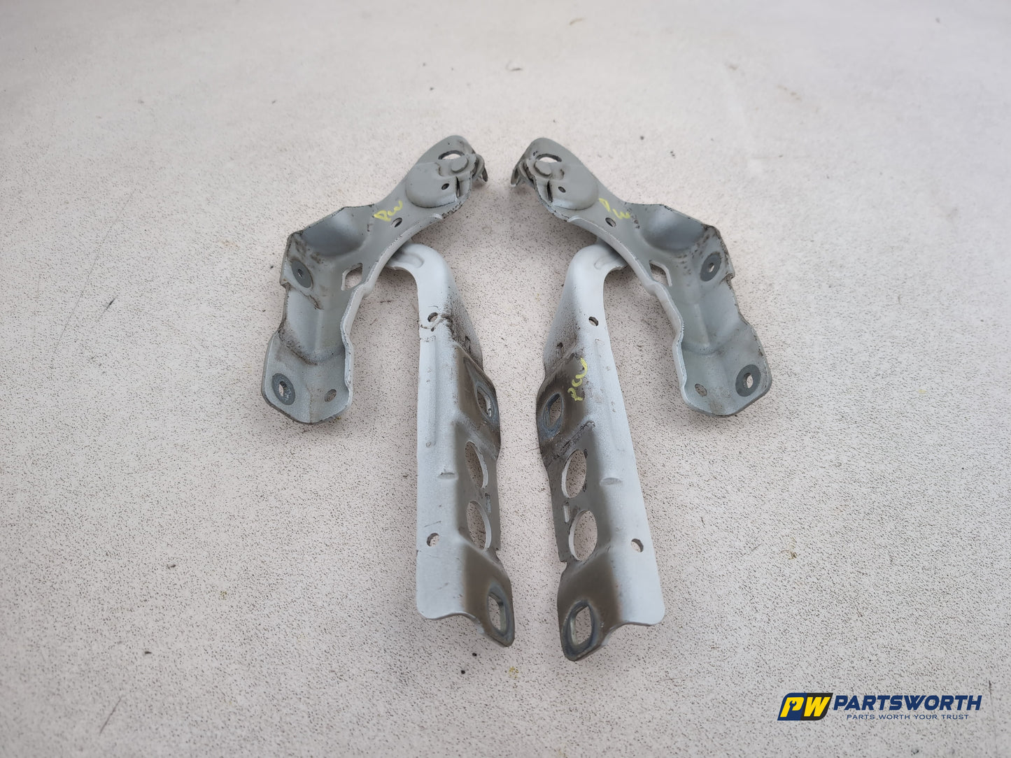 Citroen C4 Vtr+ Hdi Bonnet Hinges Pair White Ewp 2010-2013 - photo 7