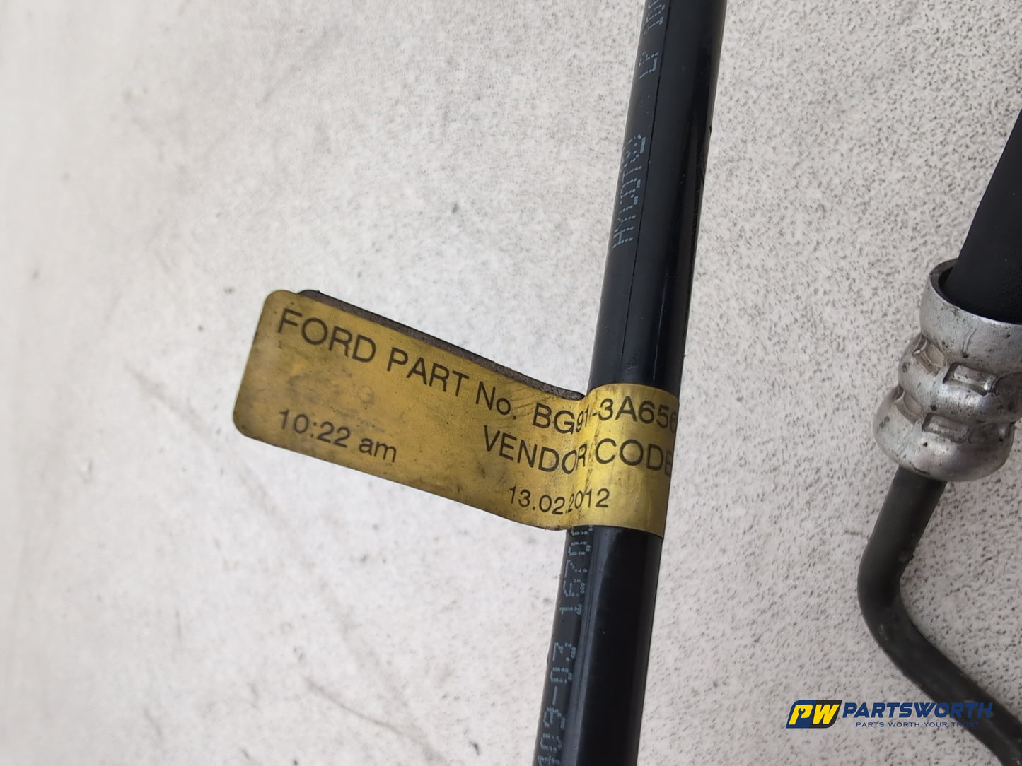 Ford Galaxy Zetec Tdci Auto Diesel Power Steering Pipe Hose Bg913a656ab - photo 6