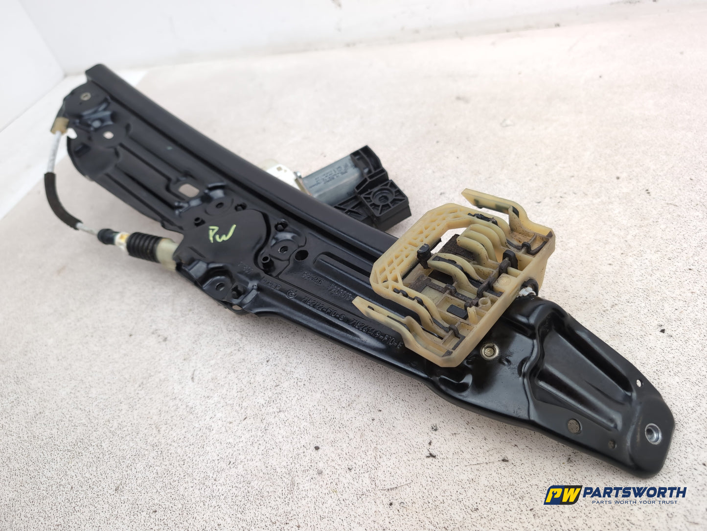 Bmw 520d Se Door Rear Window Regulator Rh Driver Side 7208018 2013-2015 - photo 7