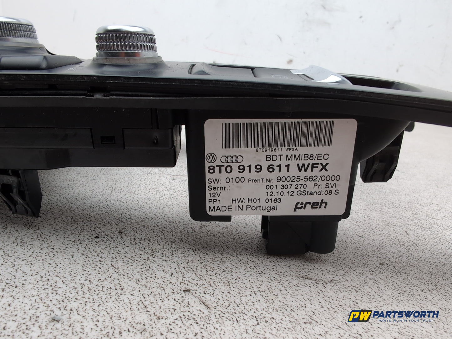 Audi A4 S Line Black Edit Tdi Quat Multimedia Control Switch 8t0919611 2012-2013 - photo 7