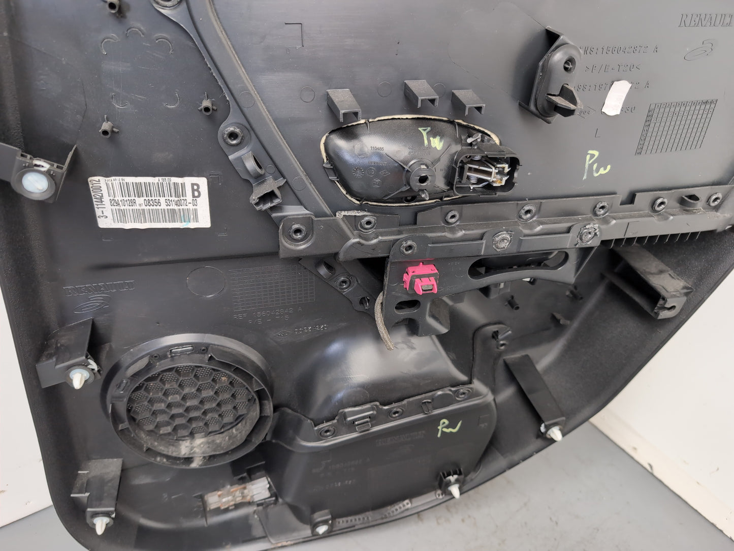 Renault Megane Expression Vvt 110 Rear Left Door Card 2008-2015 - photo 10