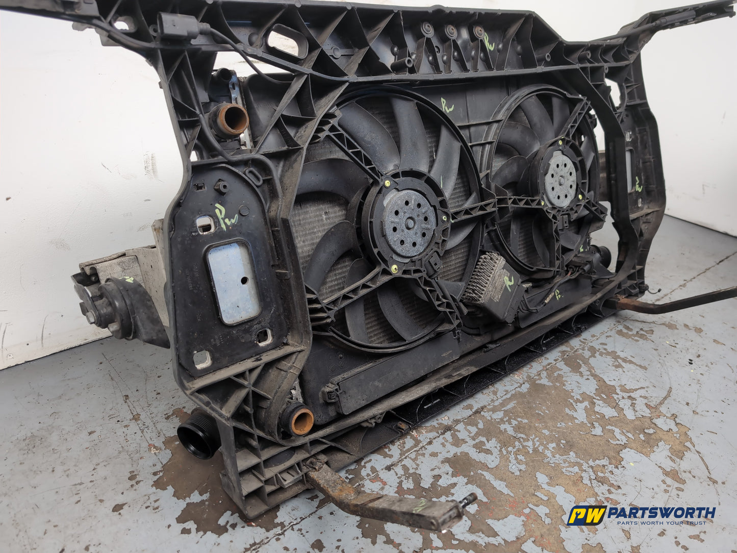 Audi A4 S Line Black Edit Tdi Quat Radiator Pack Slam Panel Crash Bar Kit - photo 10