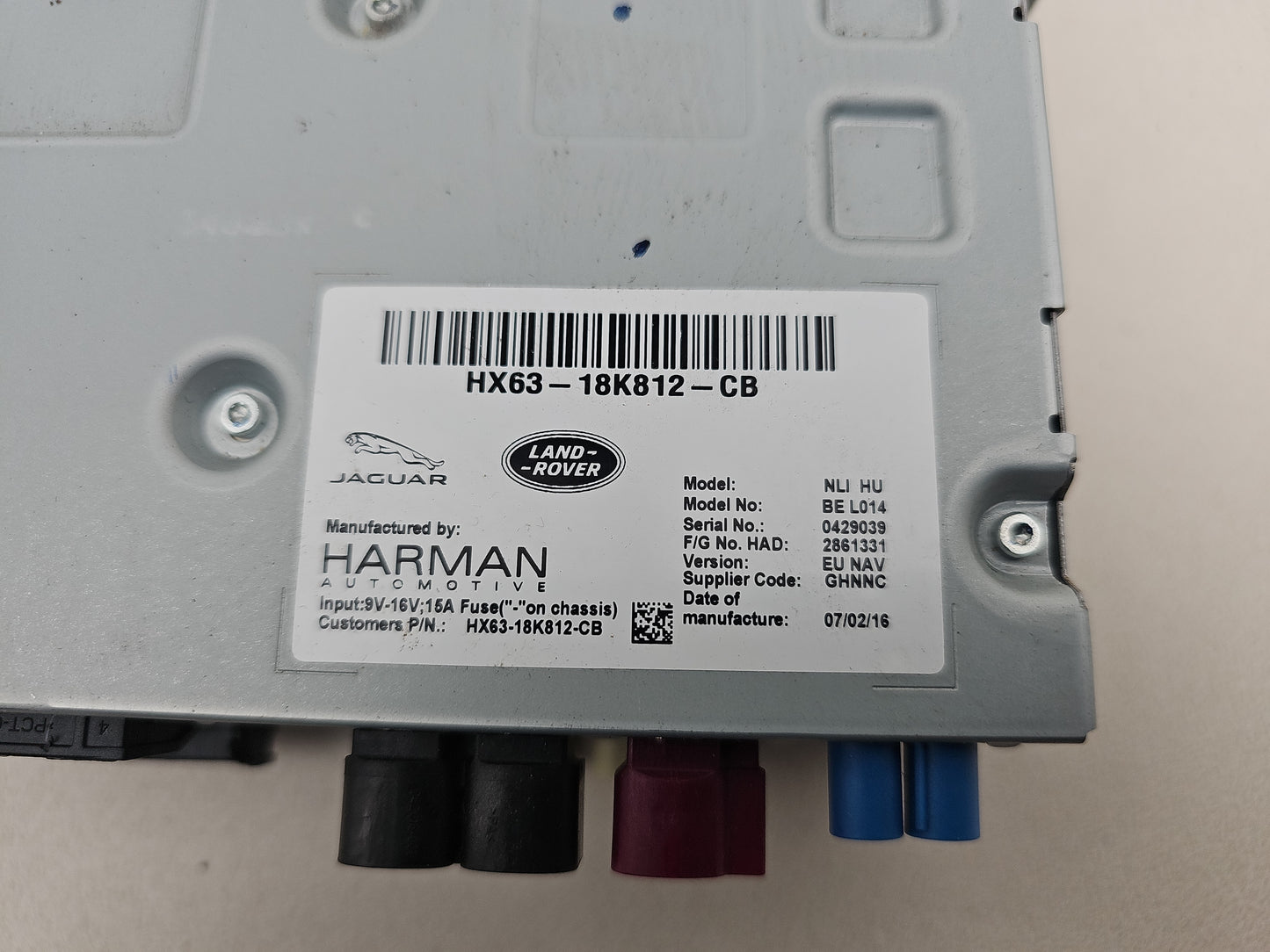 Satellite Navigation CD Unit 6