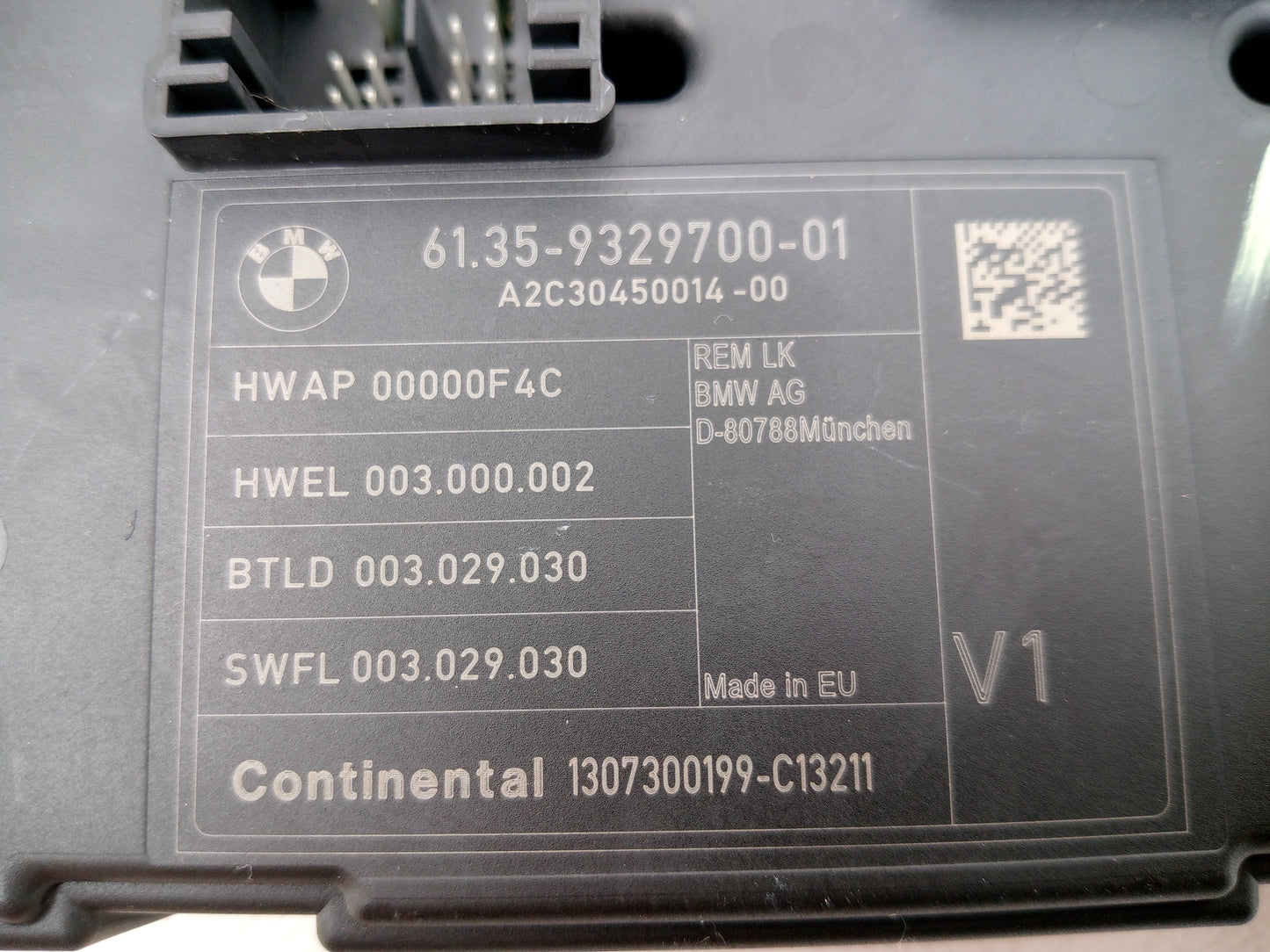 Bus central control unit comfort control unit module module 6