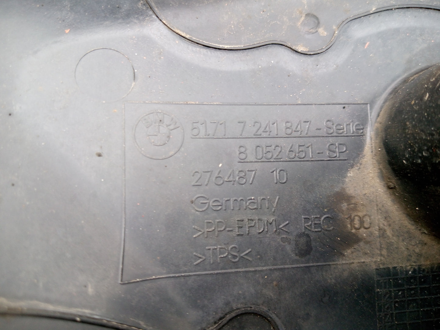 Wheel Arch Inner Trim Front LH 6