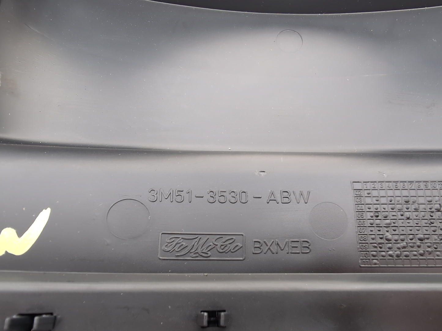 Steering Column Shroud Upper 6
