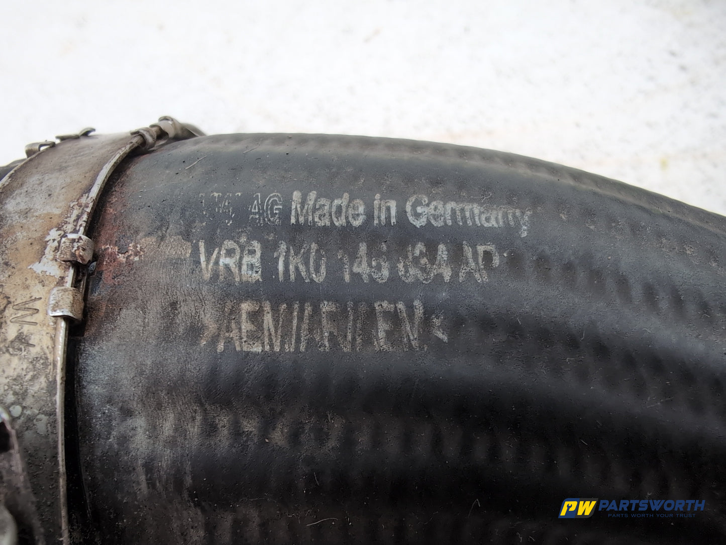 Volkswagen Passat Highline Tdi Blue Tech Turbo Intercooler Top Hose 1k0145834ap - photo 6
