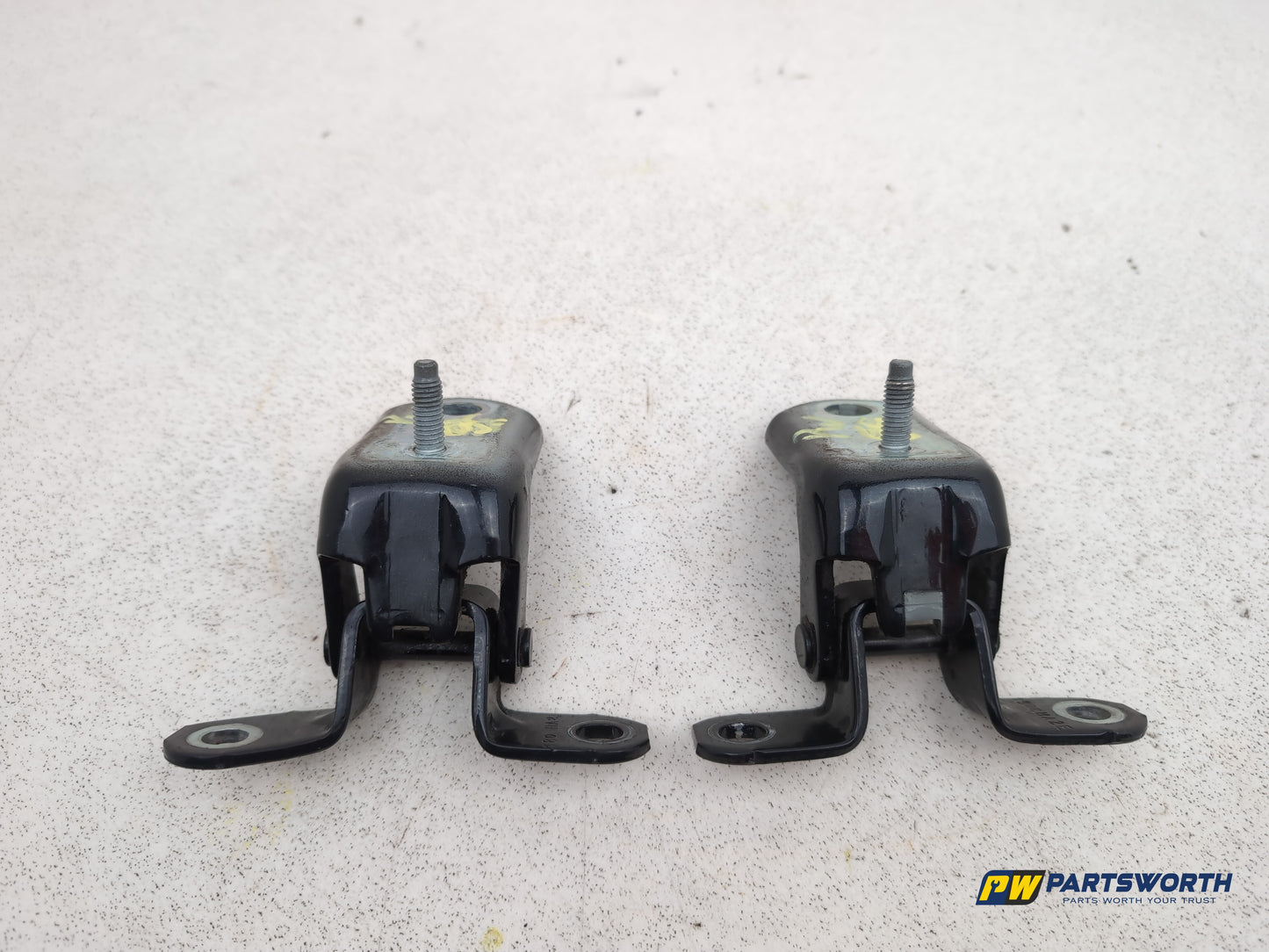 Ford Fiesta Zetec Rear Left Door Hinges Pair Passenger Side 2008-2017 - photo 6