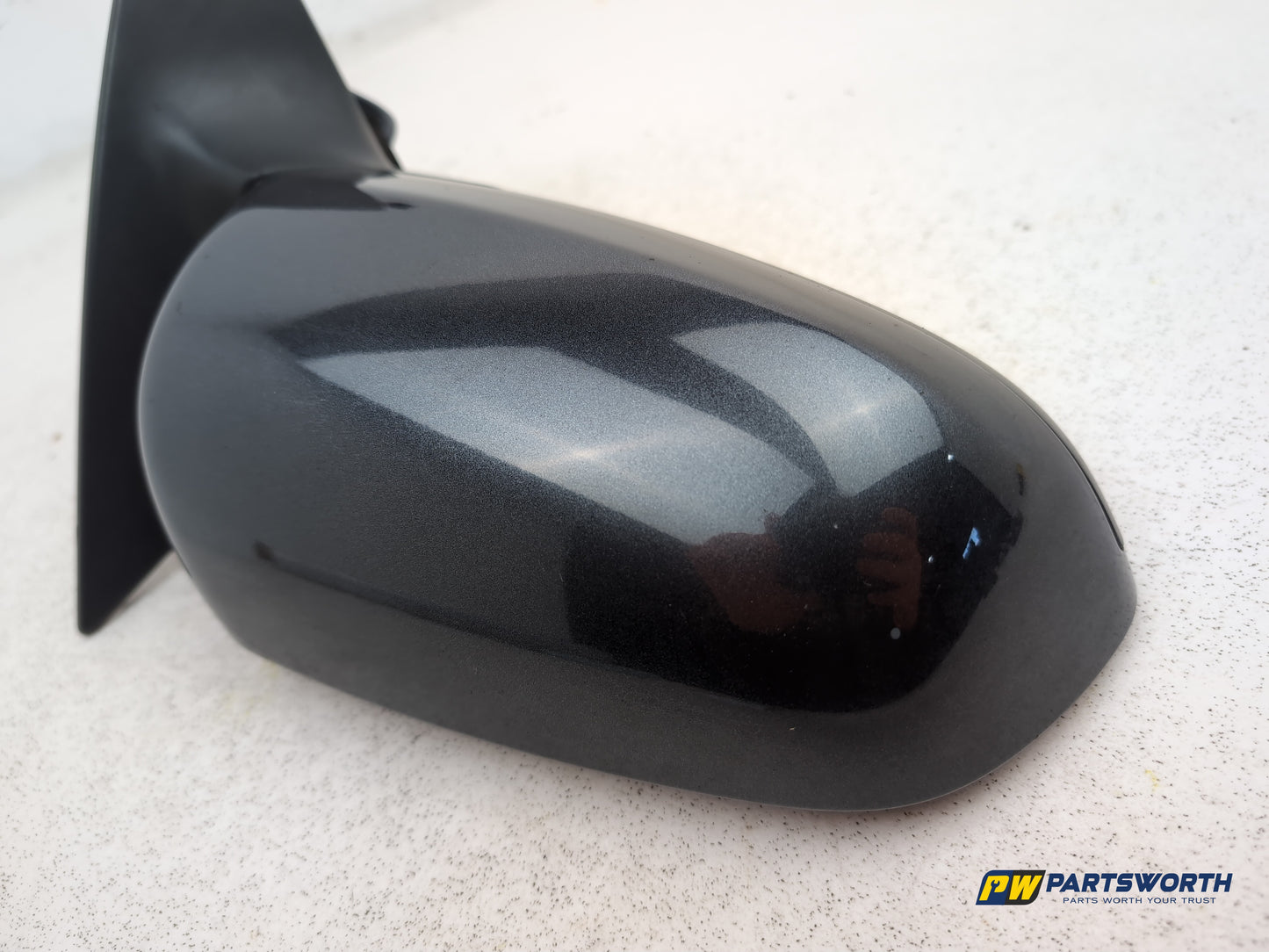 Audi A6 Se Tdi Quattro A Door Mirror Rh Driver Side Oyster Grey Lz7q 2005-2008 - photo 6