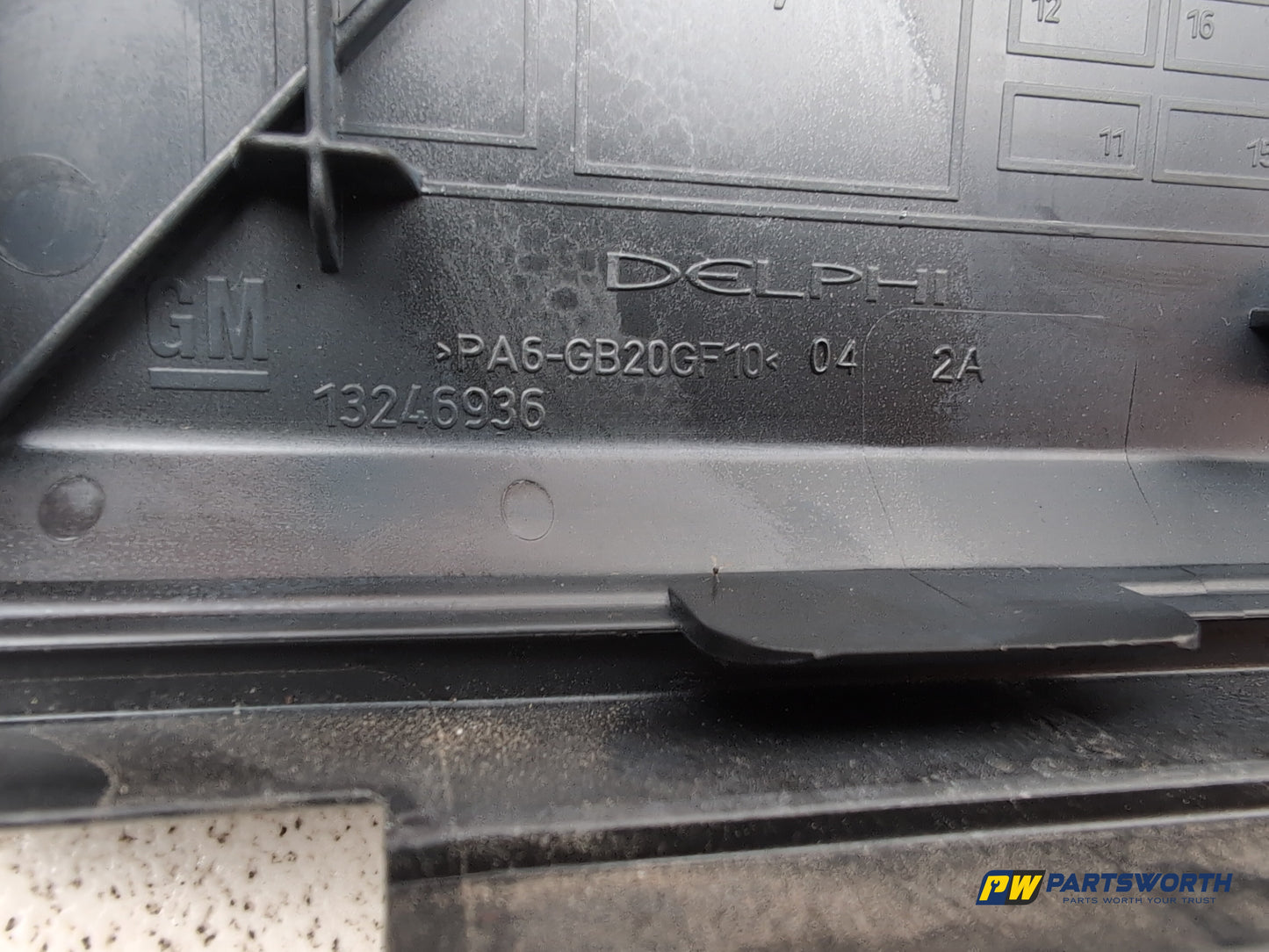 Vauxhall Corsa Se Fuse Box Cover 2006-2014 - photo 6