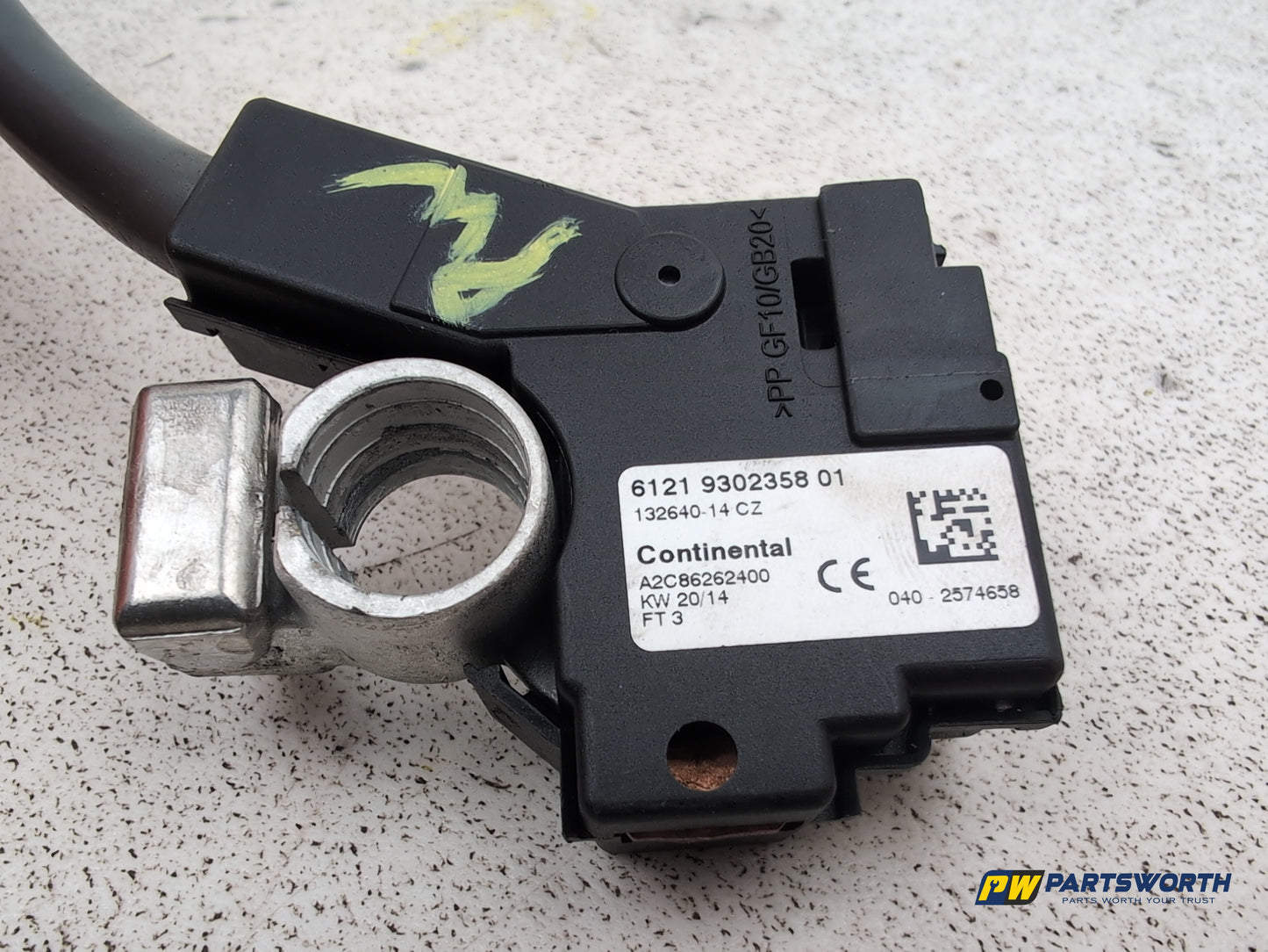 Bmw 5 Series 520d Se Negative Battery Terminal 9302358 2013-2015 - photo 6