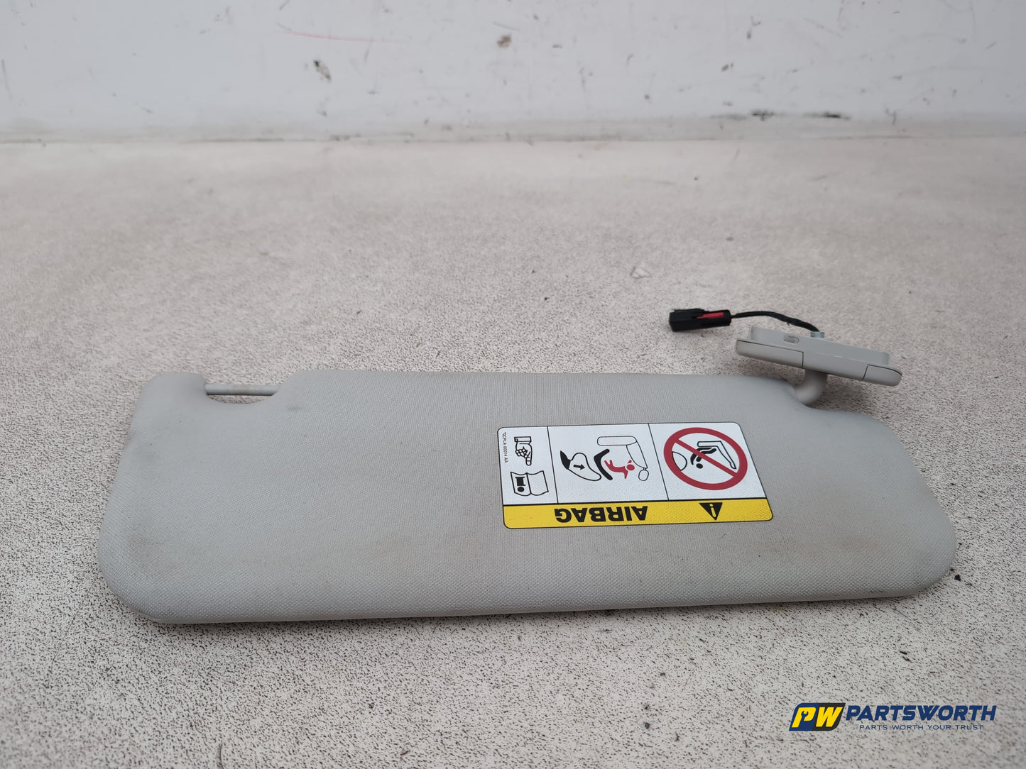 Jaguar Xf Portfolio D Sun Visor Lh Passenger Side 2015-2015 - photo 6