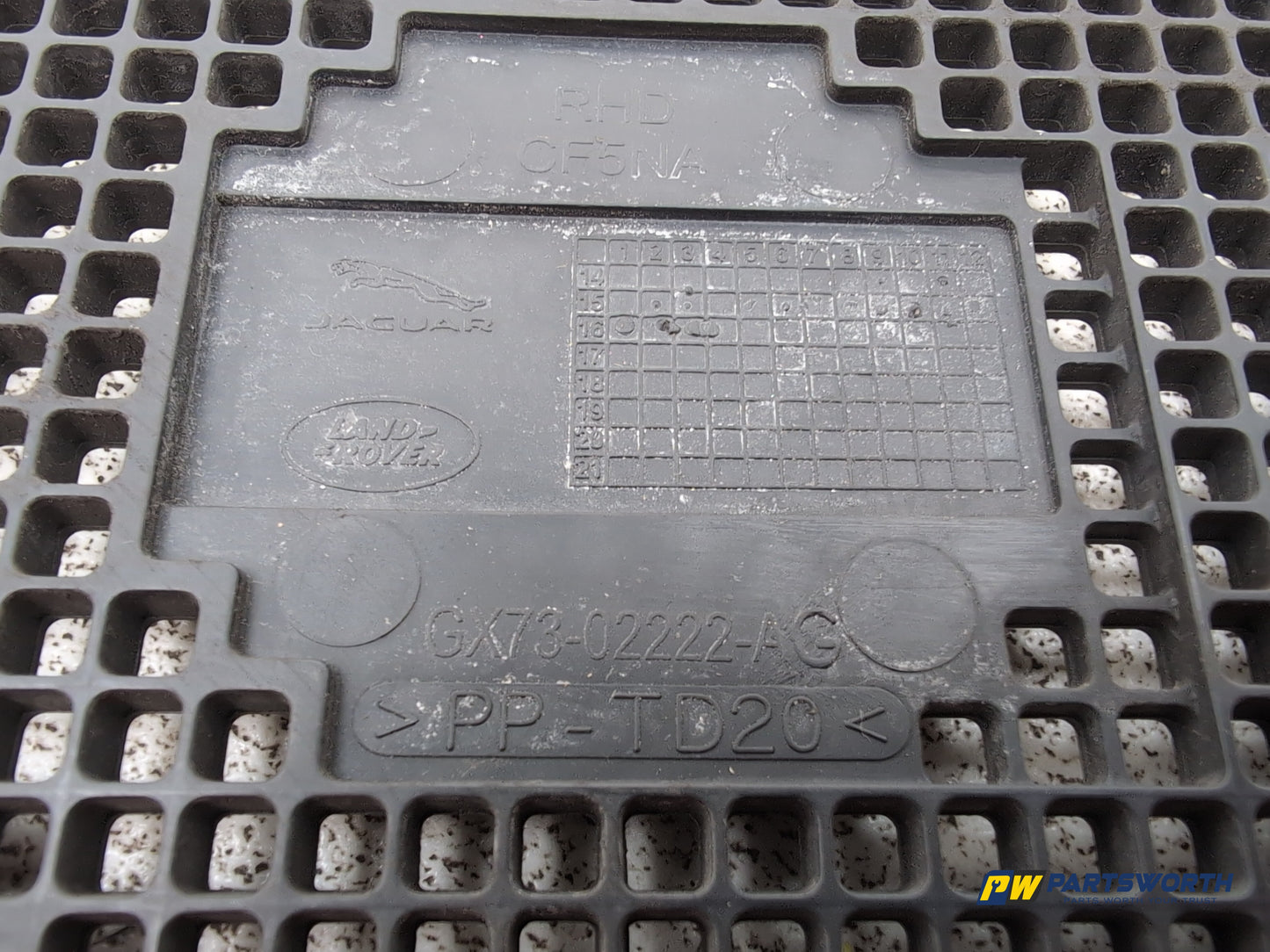 Jaguar Xf Portfolio D Windshield Scuttle Panel Right Driver Side Gx7302222ag - photo 6