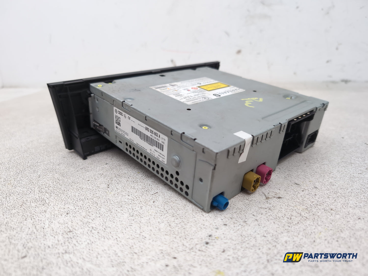 Audi A4 S Line Black Edit Tdi Quat Harman Becker Navigation Cd Head Unit Player - photo 6