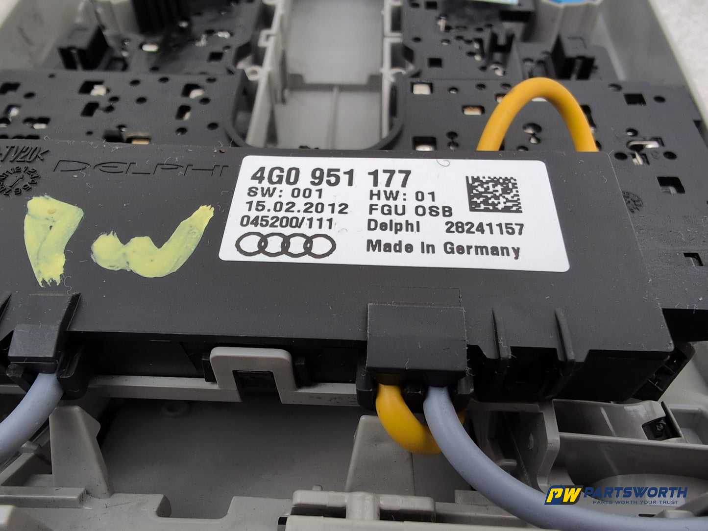 Audi A6 Se Tdi Quattro Auto Interior Reading Lights 4g0951177 2011-2012 - photo 6