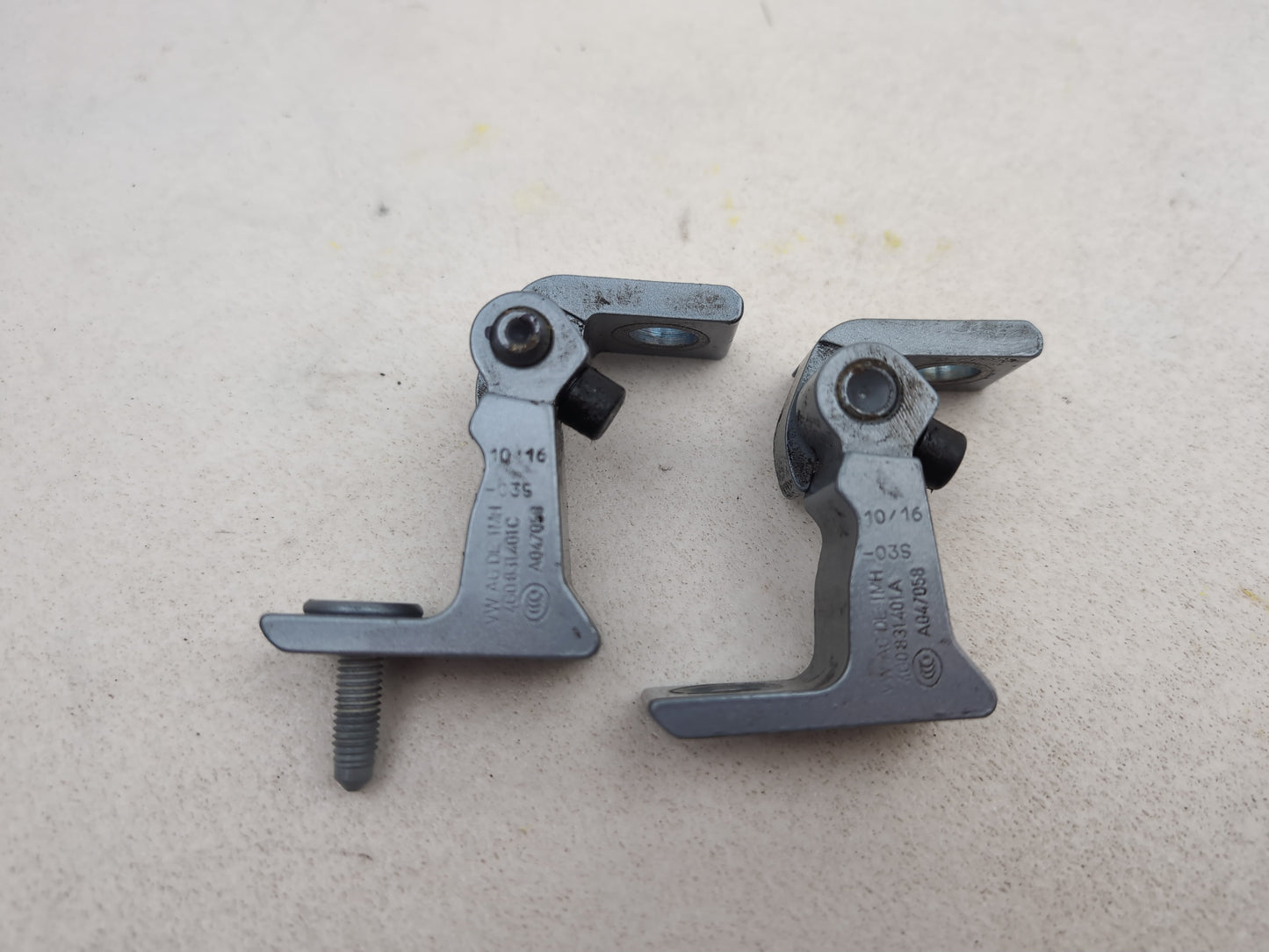 Audi A6 S Line Black Ed Rear Left Passenger Door Hinge Pair 4g0831401c 2011-2018 - photo 6
