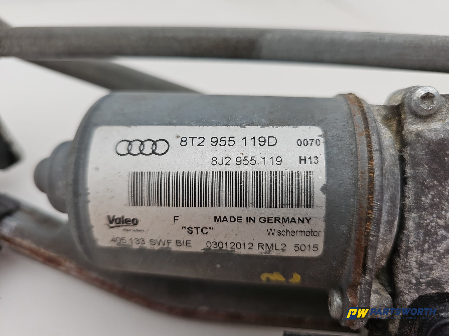 Audi A5 S Line Tdi Quattro Windscreen Wiper Motor Mechanism 8t2955119d 2007-2016 - photo 5