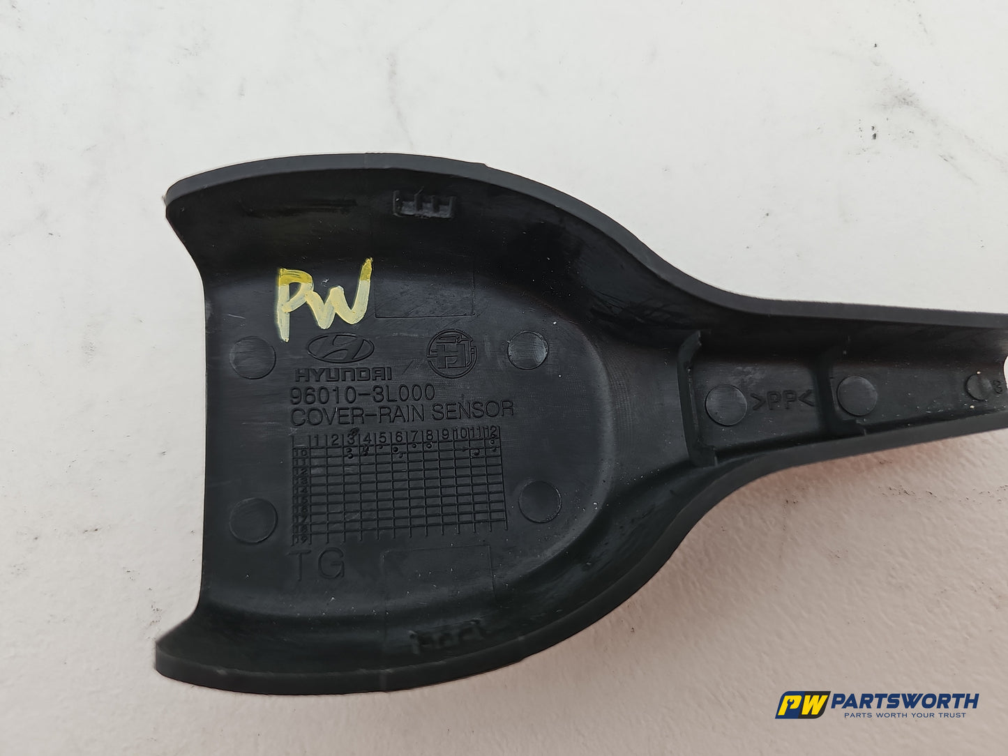 Hyundai I40 Style Blue Drive Rear View Mirror Surround Trim 960103l000 2011-2019 - photo 6