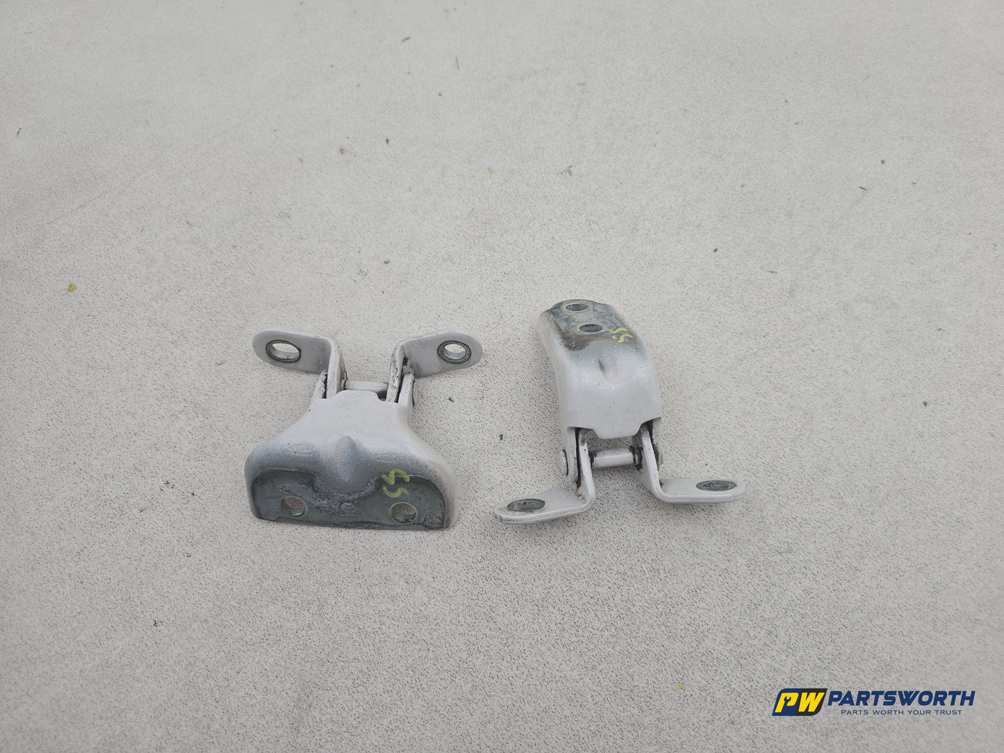 Hyundai I40 Style Blue Drive Passenger Side Lh Rear Door Hinge Pair 2011-2019 - photo 6