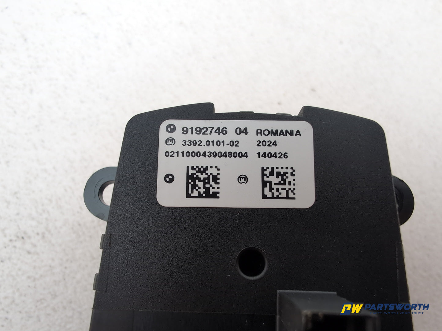 Bmw 5 Series 520d Se Auto F10 F11 Headlamp Switch 9192746 2010-2017 - photo 6