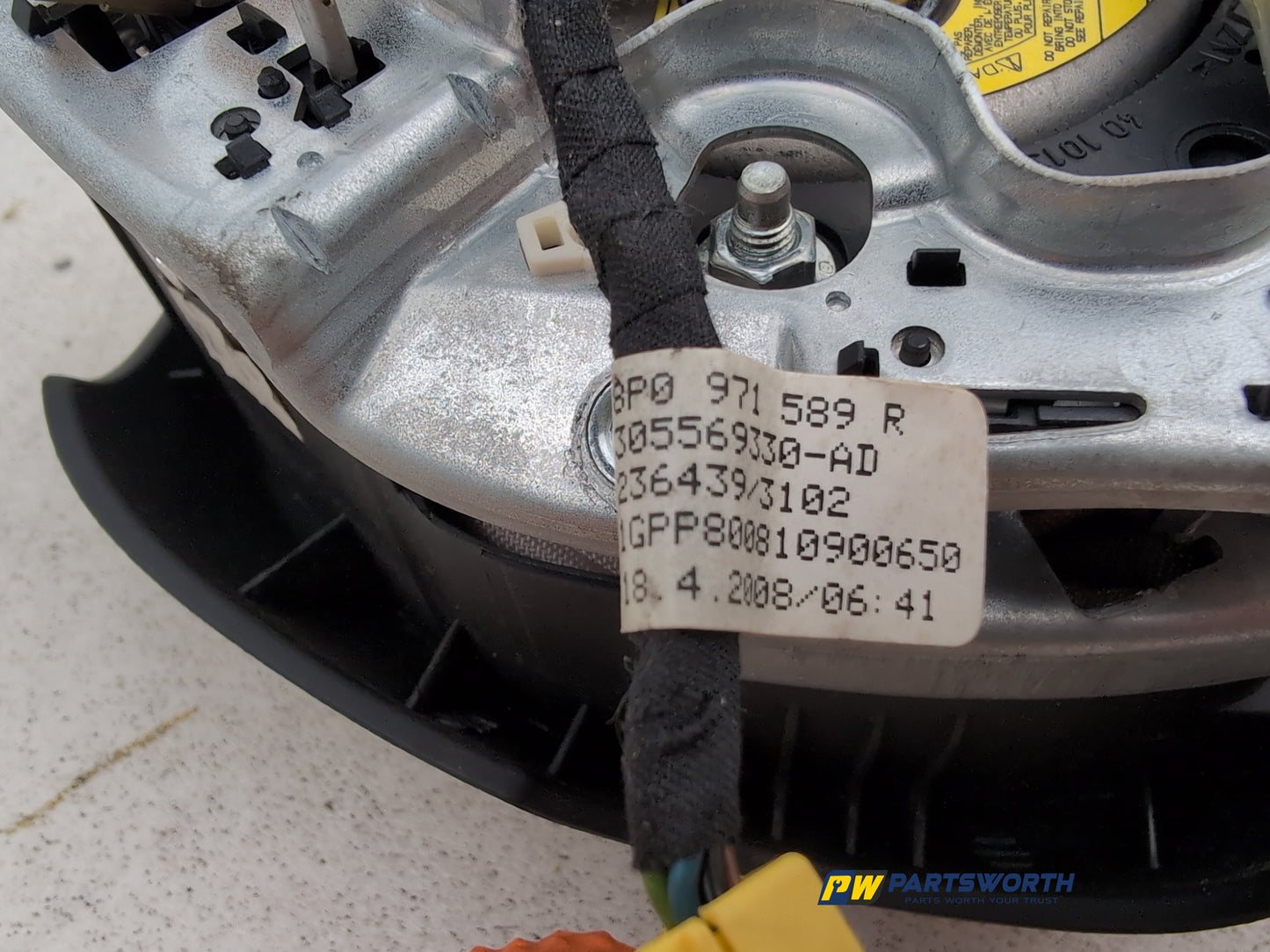 Steering Wheel Airbag Cover 7