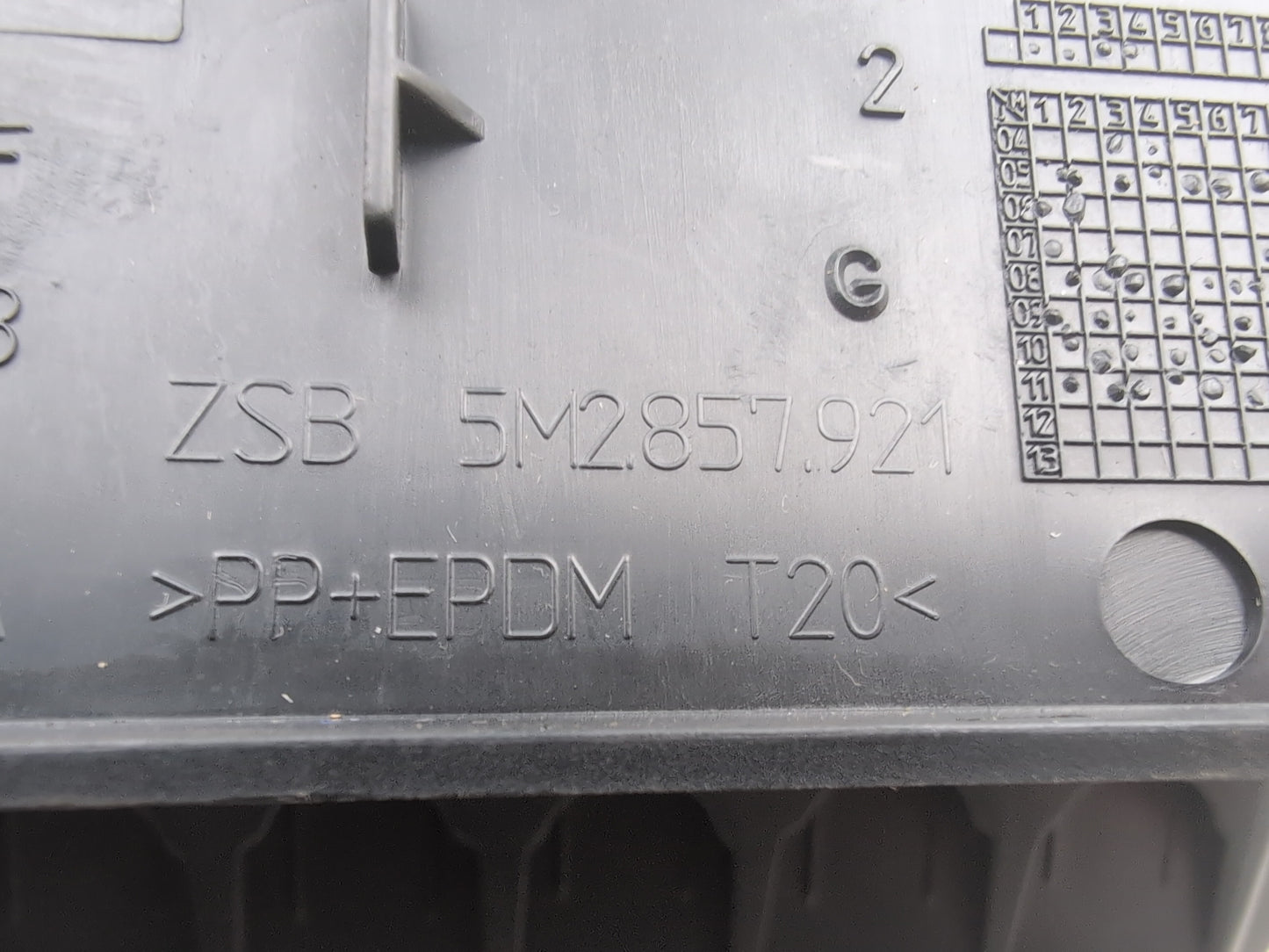 Glove Compartment Lid RH 11