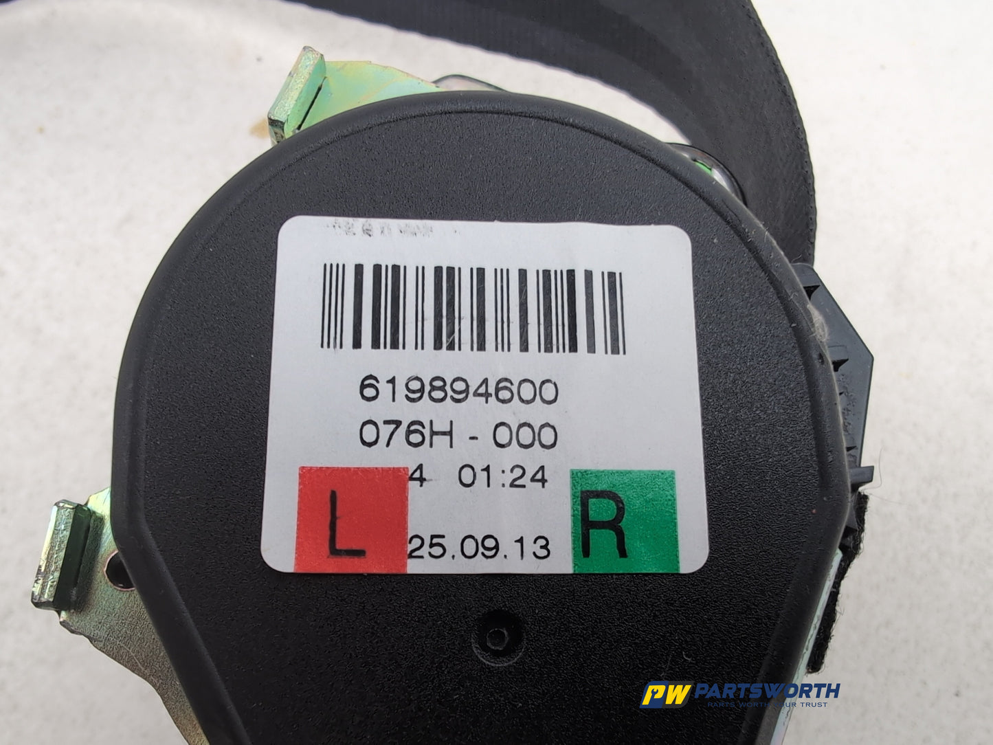 Seat Belt Rear LH 16