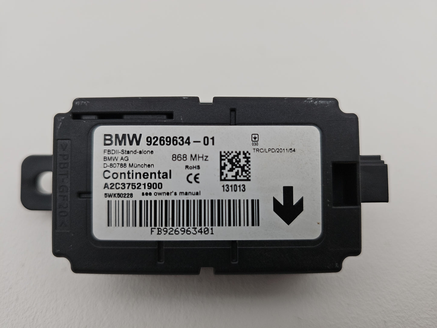 Bmw 1 3 Serie F20 F21 F30 F34 Alarm Control Sensor Module Receiver Relay - photo 5