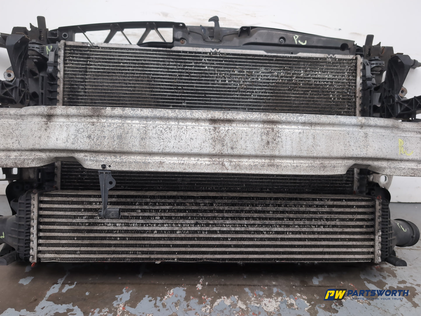 Audi A6 Se Tdi Quattro Auto Radiator Slam Panel Crash Bar Kit 2011-2014 - photo 10