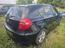 BMW 1 Series E87 E81 118d 2008 black dismantling breaking all parts available