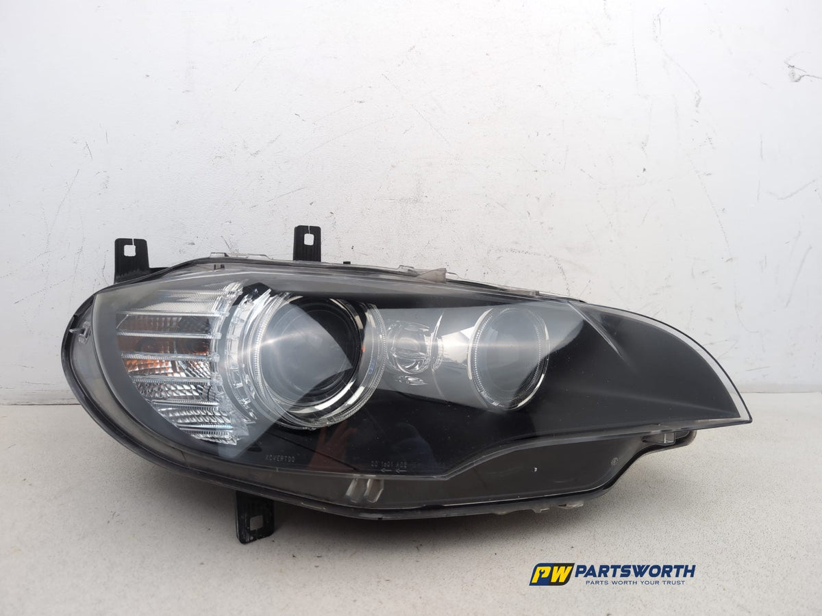 Used BMW Headlights - BMW X6 E71 xenon headlamp, genuine used part from Partsworth Doncaster