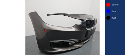 2014 BMW 320I LUXURY AUTO Front Bumper F30 7308401-08 Saloon B65