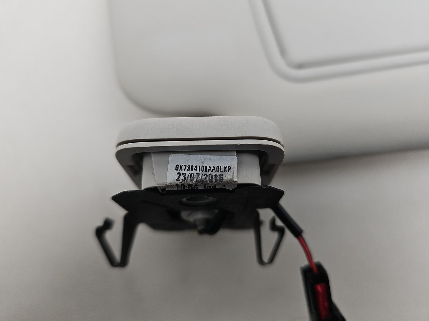 JAGUAR XE X760 F-PACE X761 15-24 SUN VISOR FRONT RIGHT DRIVER SIDE GX73-04100-AA