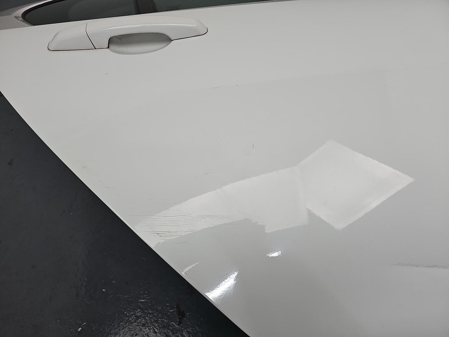 2016 JAGUAR XE X760 R-SPORT OSR RIGHT REAR DOOR LRC NER POLARIS WHITE OEM GENUNE