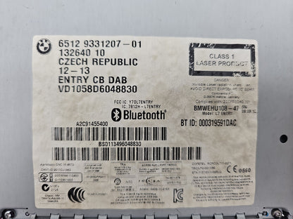 BMW 1 2 3 4 Series F20 F30 F32 Bluetooth CD Radio Head Unit 9331207