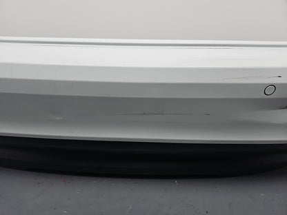 JAGUAR XE X760 COMPLETE REAR BUMPER WITH SENSORS IN LRC NER POLARIS WHITE 2016