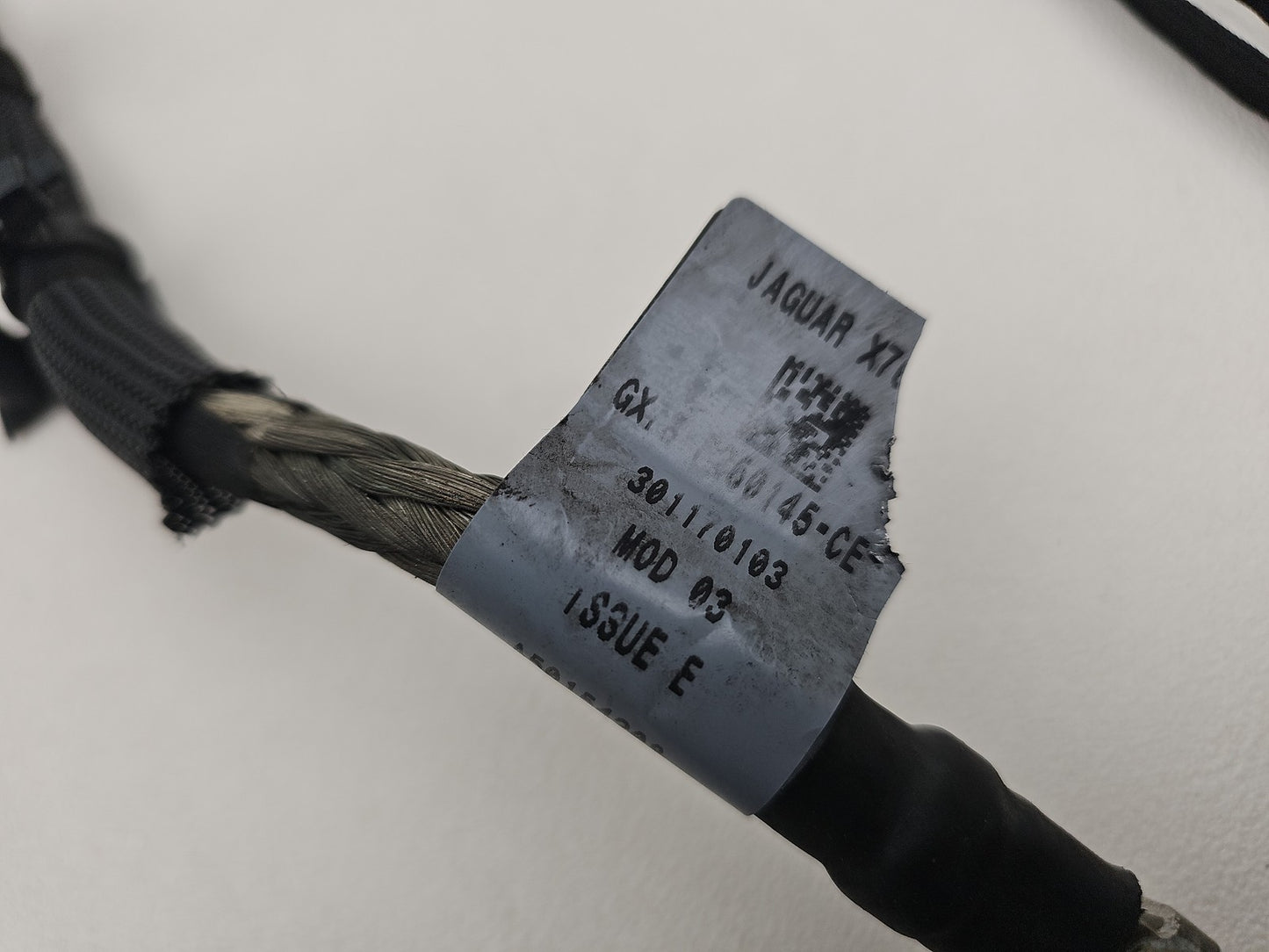 JAGUAR XE X760 NEGATIVE BATTERY EARTH CABLE WIRING 2015 GX73-F260145-CE