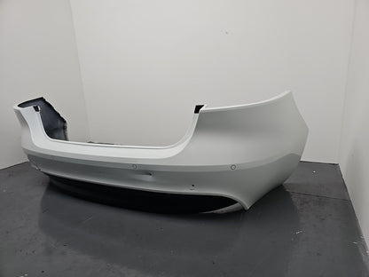 JAGUAR XE X760 COMPLETE REAR BUMPER WITH SENSORS IN LRC NER POLARIS WHITE 2016
