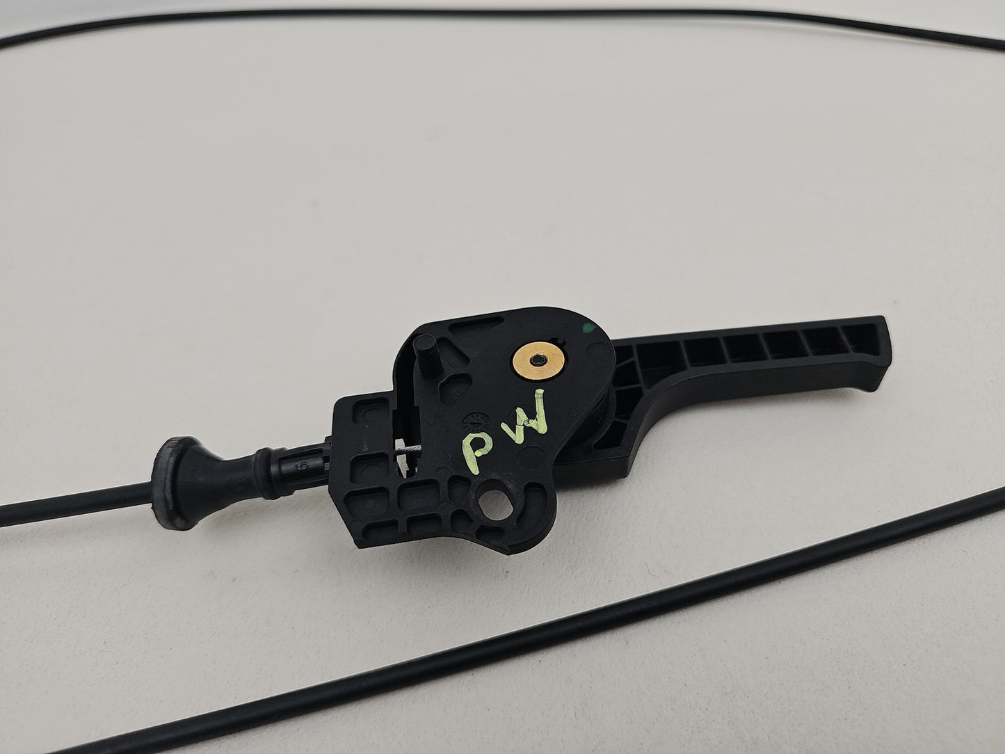 JAGUAR XE X760 BONNET HOOD RELEASE HANDLE LEVER + CABLE 6H5216A770 2016 OEM